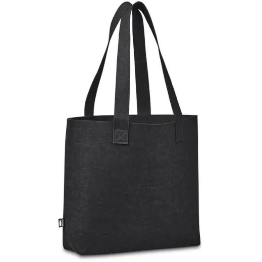 Okiyo Yoongi Recycled PET Felt Shopper Black